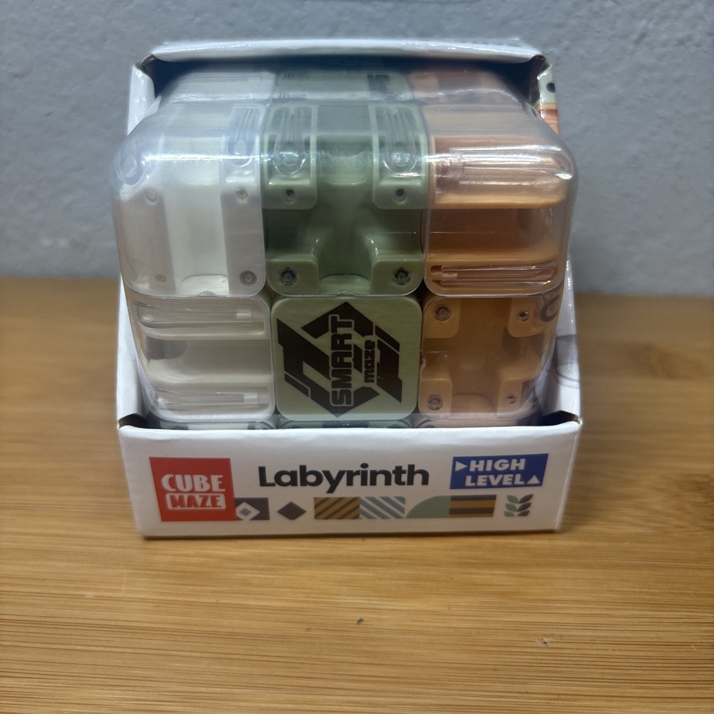 Puzzle Maze Cube,Large Labyrinth 3D Puzzle‎ Maze Cube,Engaging Brain Teaser Toy*